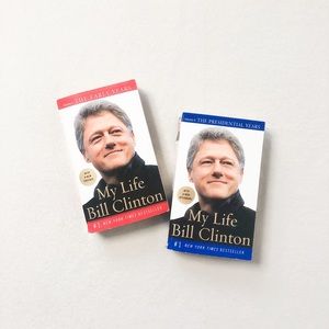 5/$18 Paperback Set My Life Bill Clinton The Early Years The Presidential Years